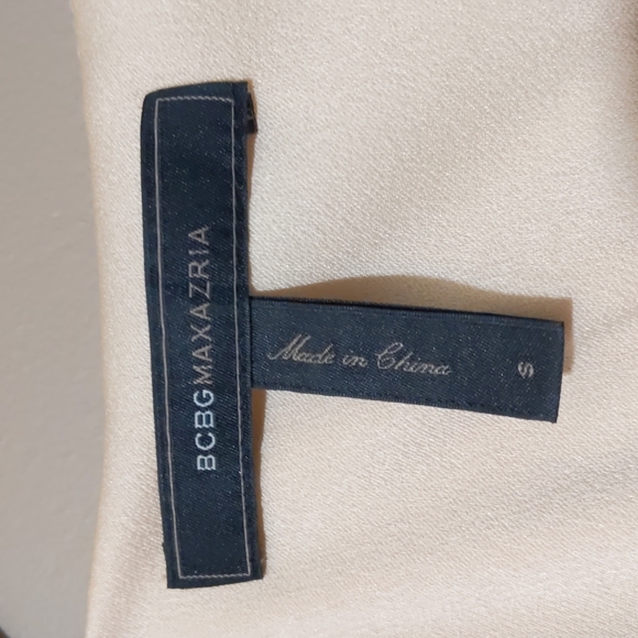 BCBGMaxAzria | nude tunic shirt - Picture 3 of 13